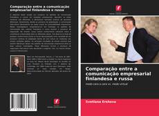 Comparação entre a comunicação empresarial finlandesa e russa kitap kapağı