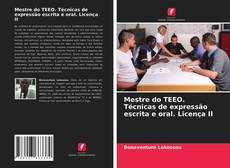 Обложка Mestre do TEEO. Técnicas de expressão escrita e oral. Licença II
