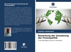 Обложка Bewertung der Umsetzung der Finanzpolitik