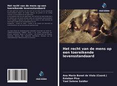 Bookcover of Het recht van de mens op een toereikende levensstandaard