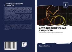 АВТОДИДАКТИЧЕСКАЯ СУЩНОСТЬ kitap kapağı