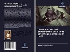 Bookcover of De rol van sociaal ondernemerschap in de strijd tegen armoede in Haïti