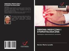 Couverture de OBRONA MEDYCZNA I STOMATOLOGICZNA