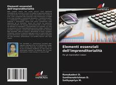 Portada del libro de Elementi essenziali dell'imprenditorialità