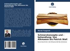 Capa do livro de Schmerzkonzepte und -behandlung: Von Alkmaeon bis Patrick Wall 