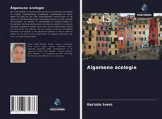 Bookcover of Algemene ecologie