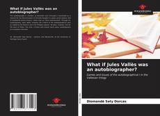 Bookcover of What if Jules Vallès was an autobiographer?