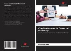 Bookcover of Condominiums in financial difficulty