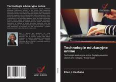 Bookcover of Technologie edukacyjne online