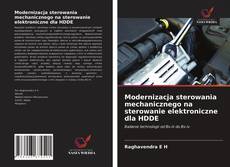 Capa do livro de Modernizacja sterowania mechanicznego na sterowanie elektroniczne dla HDDE 
