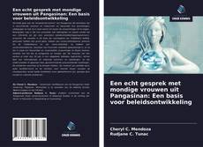 Bookcover of Een echt gesprek met mondige vrouwen uit Pangasinan: Een basis voor beleidsontwikkeling