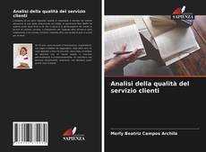 Analisi della qualità del servizio clienti kitap kapağı