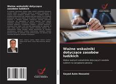 Обложка Ważne wskaźniki dotyczące zasobów ludzkich