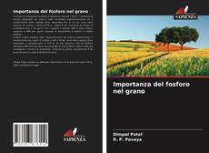 Importanza del fosforo nel grano kitap kapağı