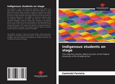 Bookcover of Indigenous students on stage