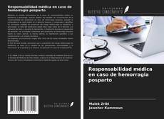 Portada del libro de Responsabilidad médica en caso de hemorragia posparto