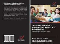 Buchcover von "Przemoc w szkole i propozycja komunikacji edukacyjnej"