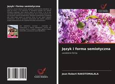 Copertina di Język i forma semiotyczna