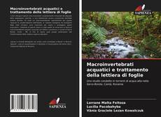 Borítókép a  Macroinvertebrati acquatici e trattamento della lettiera di foglie - hoz