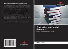 Bookcover of Education and social demands