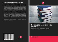 Borítókép a  Educação e exigências sociais - hoz