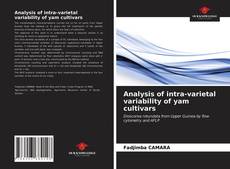 Capa do livro de Analysis of intra-varietal variability of yam cultivars 