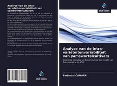 Bookcover of Analyse van de intra-variëteitenvariabiliteit van yamswortelcultivars