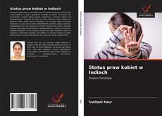 Capa do livro de Status praw kobiet w Indiach 