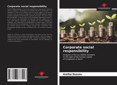 Capa do livro de Corporate social responsibility 