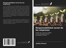 Bookcover of Responsabilidad social de las empresas