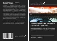 Borítókép a  Aprendizaje abierto, a distancia y electrónico en Kenia - hoz