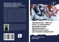 Bookcover of Применение "Шести сигм" в компаниях-разработчиках программного обеспечения для улучшения процессов