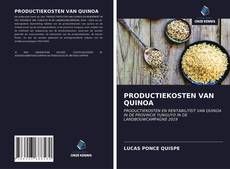 Bookcover of PRODUCTIEKOSTEN VAN QUINOA