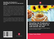 Capa do livro de Desafios de Produção e Marketing: Um foco no sub-sector do mel 