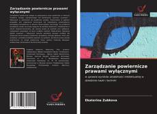 Bookcover of Zarządzanie powiernicze prawami wyłącznymi