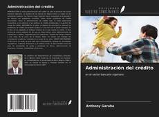 Portada del libro de Administración del crédito