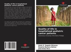 Portada del libro de Quality of life in hospitalized pediatric cancer patients
