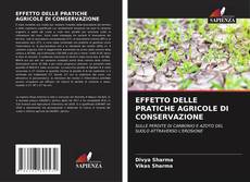 Bookcover of EFFETTO DELLE PRATICHE AGRICOLE DI CONSERVAZIONE