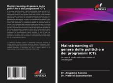 Portada del libro de Mainstreaming di genere delle politiche e dei programmi ICTs