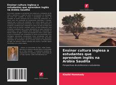 Capa do livro de Ensinar cultura inglesa a estudantes que aprendem inglês na Arábia Saudita 