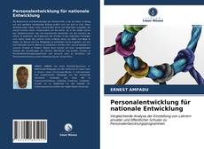 Borítókép a  Personalentwicklung für nationale Entwicklung - hoz