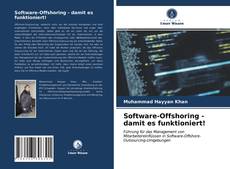 Portada del libro de Software-Offshoring - damit es funktioniert!