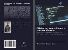 Offshoring van software - laat het werken! kitap kapağı