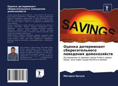 Bookcover of Оценка детерминант сберегательного поведения домохозяйств