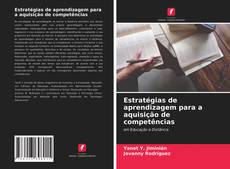 Capa do livro de Estratégias de aprendizagem para a aquisição de competências 