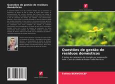 Portada del libro de Questões de gestão de resíduos domésticos