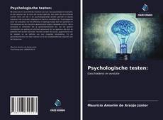 Обложка Psychologische testen: