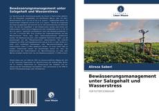 Обложка Bewässerungsmanagement unter Salzgehalt und Wasserstress