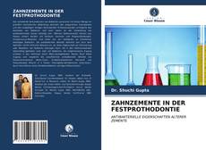 Portada del libro de ZAHNZEMENTE IN DER FESTPROTHODONTIE