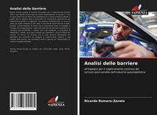 Portada del libro de Analisi delle barriere